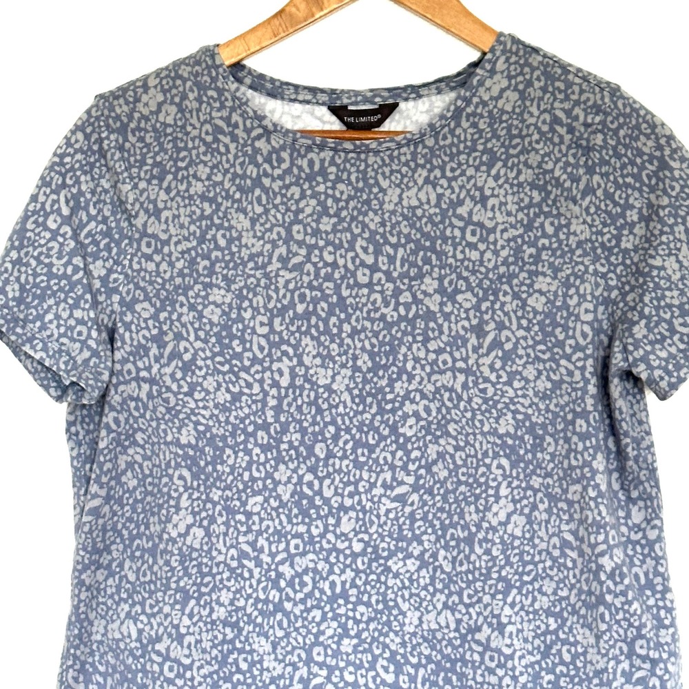 Blue Patterned Women's Top - Picture 3 of 8